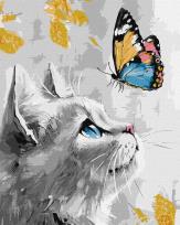 Opakowanie Malowanie po numerach - Marzycielskie Kociątko