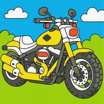Opakowanie Malowanie po numerach -Motocykl Kids 25x25cm