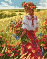 Opakowanie Malowanie po numerach - Na polach 40x50cm