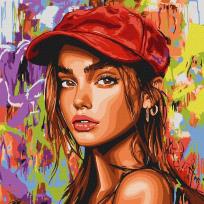 Opakowanie Malowanie po numerach-Nowoczesny Czerwony Kapturek