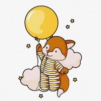 Opakowanie Malowanie po numerach -Odkrywanie nieba Kids 25x25