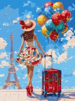 Opakowanie Malowanie po numerach - Pierwsza podróż 30x40cm