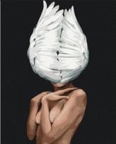 Opakowanie Malowanie po numerach - Pióra w głowie 40x50cm