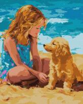 Opakowanie Malowanie po numerach - Przyjaciel z dzieciństwa