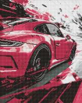 Opakowanie Malowanie po numerach - Różowy styl 40x50cm