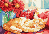 Opakowanie Malowanie po numerach - Sen w dzień 30x40cm