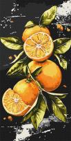 Opakowanie Malowanie po numerach - Soczyste pomarańcze 40x88