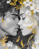 Opakowanie Malowanie po numerach - Spojrzenie ustami 40x50cm