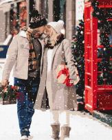 Opakowanie Malowanie po numerach - Świąteczny spacer 40x50cm