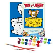 Opakowanie Malowanie po numerach - Tom i Jerry 25x25cm