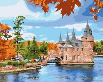Opakowanie Malowanie po numerach -Zamek na jeziorze 40x50cm