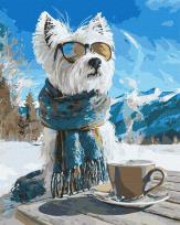 Opakowanie Malowanie po numerach -Zimowa przerwa 40x50cm