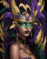 Opakowanie Malowanie po numerach + złota farba - Królowa...