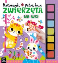 Okładka książki Malowanki paluszkowe. Zwierzęta na wsi