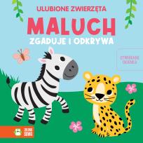 Okładka książki Maluch zgaduje i odkrywa. Ulubione zwierzęta - uszkodzone