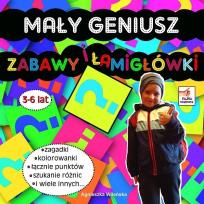 Okładka książki Mały Geniusz. Zabawy i łamigłówki 3-6 lat