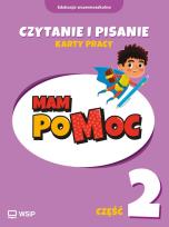Okładka książki MAM poMOC. Czytanie i pisanie. Klasy 1-3 KP cz.2