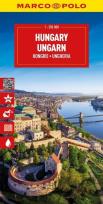 Okładka książki Mapa drogowa Węgry 1:350 000