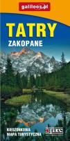 Okładka książki Mapa kieszonkowa laminowa - Tatry, Zakopane