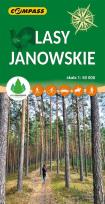 Okładka książki Mapa - Lasy Janowskie