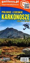 Okładka książki Mapa - Polskie i Czeskie Karkonosze 1:25 000