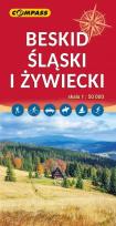 Okładka książki Mapa turystyczna - Beskid Śląski i Żywiecki