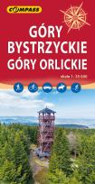 Okładka książki Mapa turystyczna - Góry Bystrzyckie, Góry Orlickie