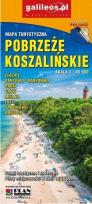 Okładka książki Mapa turystyczna - Pobrzeże Koszalińskie 1:45 000