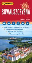 Okładka książki Mapa turystyczna - Suwalszczyzna