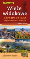 Okładka książki Mapa - Wieże widokowe Karpaty Polskie 1:350 000