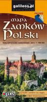 Okładka książki Mapa Zamków Polski 1:900 000 w.2022