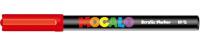 Opakowanie Marker akrylowy 1mm czerwony (9szt) M&G