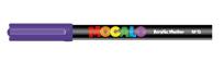 Opakowanie Marker akrylowy 1mm fioletowy (9szt) M&G