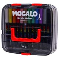 Opakowanie Marker akrylowy pędzelkowy 36 kolorów M&G