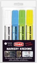 Opakowanie  Marker kredowy 4,45 mm 4 kolory TOMA