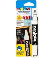 Opakowanie Marker kredowy biały CARIOCA