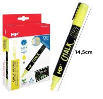 Opakowanie Marker kredowy do ścierania na sucho żółty (12szt)