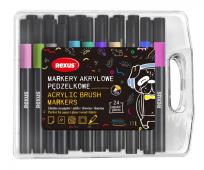 Opakowanie Markery akrylowe pędzelkowe 24 kolory