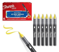 Opakowanie Markery akrylowe żółte (6szt)