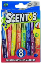 Opakowanie Markery pachnące metaliczne 8szt