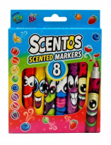 Opakowanie Markery pachnące Śmieszne Minki 8szt