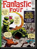 Okładka książki Marvel Comics Library. Fantastic Four. 1961–1963