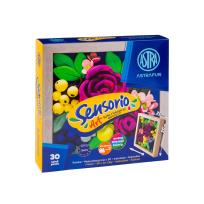 Opakowanie Masa plastyczna Sensorio Art Róże z ramką 30 kolorów