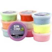 Opakowanie Masa plastyczna Silk Clay pastelowa 10x40g