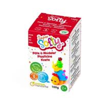 Opakowanie Masa super-softy czerwona 100g