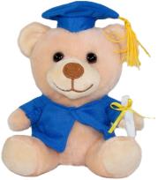 Opakowanie Maskotka Miś absolwent 15cm