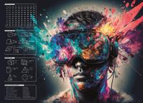 Opakowanie Mata na biurko z nadrukiem fullcolor