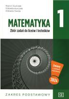 Okładka książki Matematyka LO 1 Zbiór zadań ZP NPP w.2019 OE PAZDR