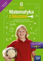 Okładka książki Matematyka z kluczem podręcznik dla klasy 6 szkoły podstawowej część 1 EDYCJA 2025-2027