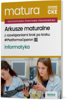 Okładka książki Matura 2026 Informatyka Arkusze ZR